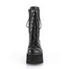 DemoniaCult - ASHES105 Platform Boots - Black Product image